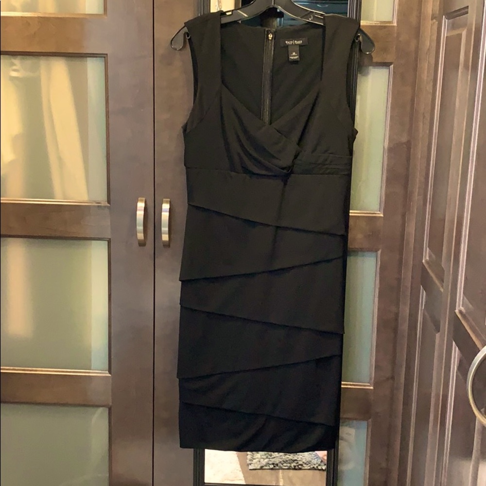 WHBM Black bandage dress - Slimming material
